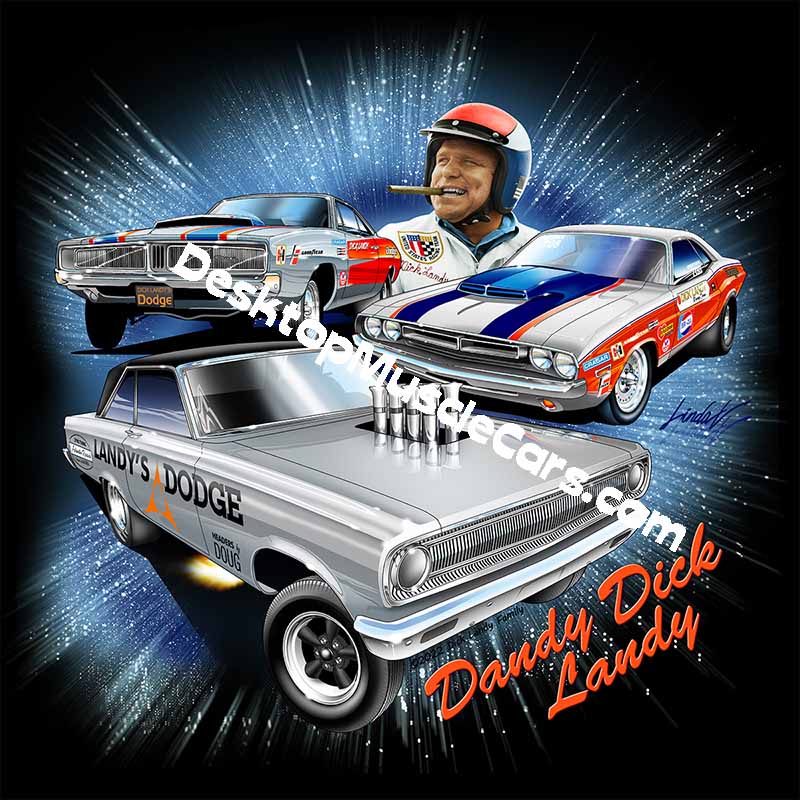 Dick Landy – Desktop Muscle Cars