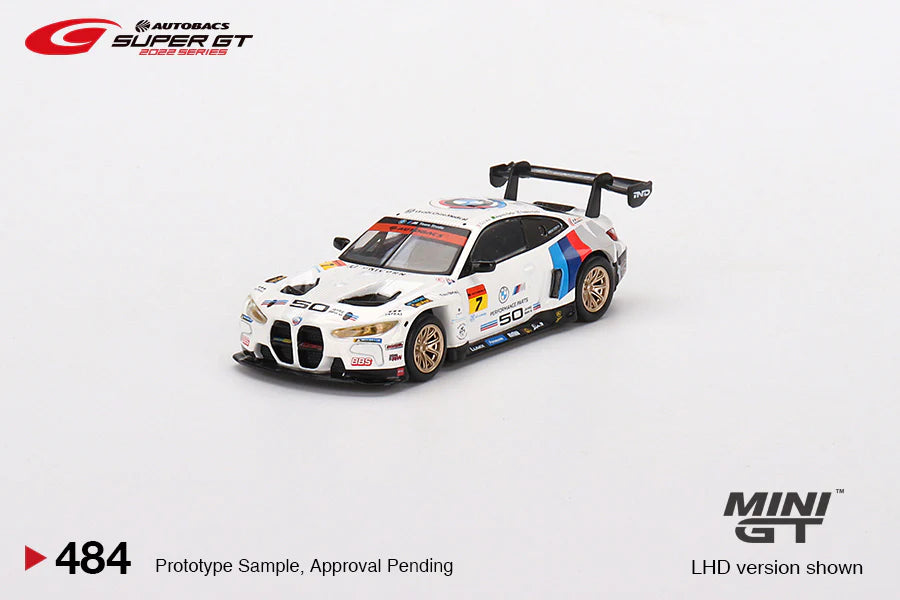 Mini GT Japan Exclusives 484 BMW M4 GT3 #7 BMW Team Studie x CSL