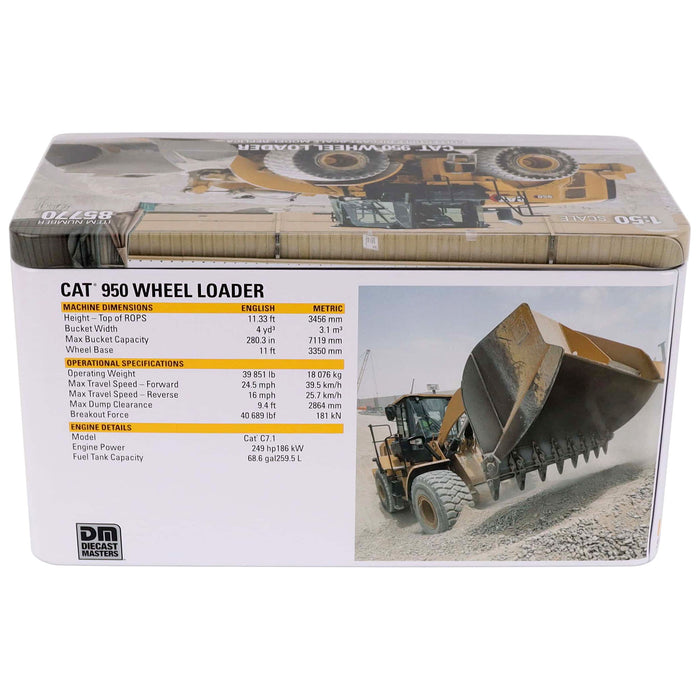 1:50 Cat 950 Wheel Loader — Diecast Masters America