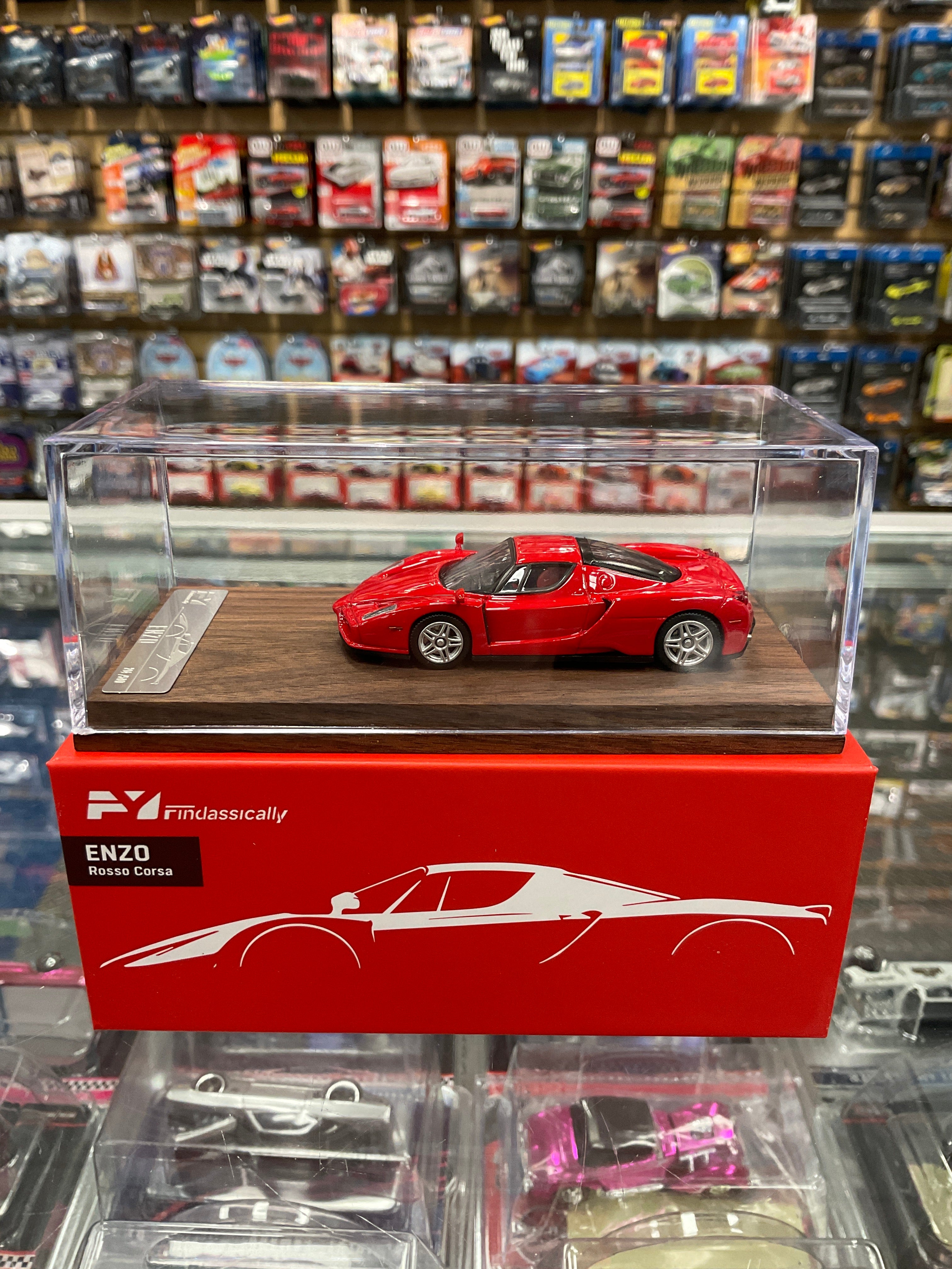 Finclassically Ferrari Enzo Rosso Corsa 1:64 Diecast – Diecastz