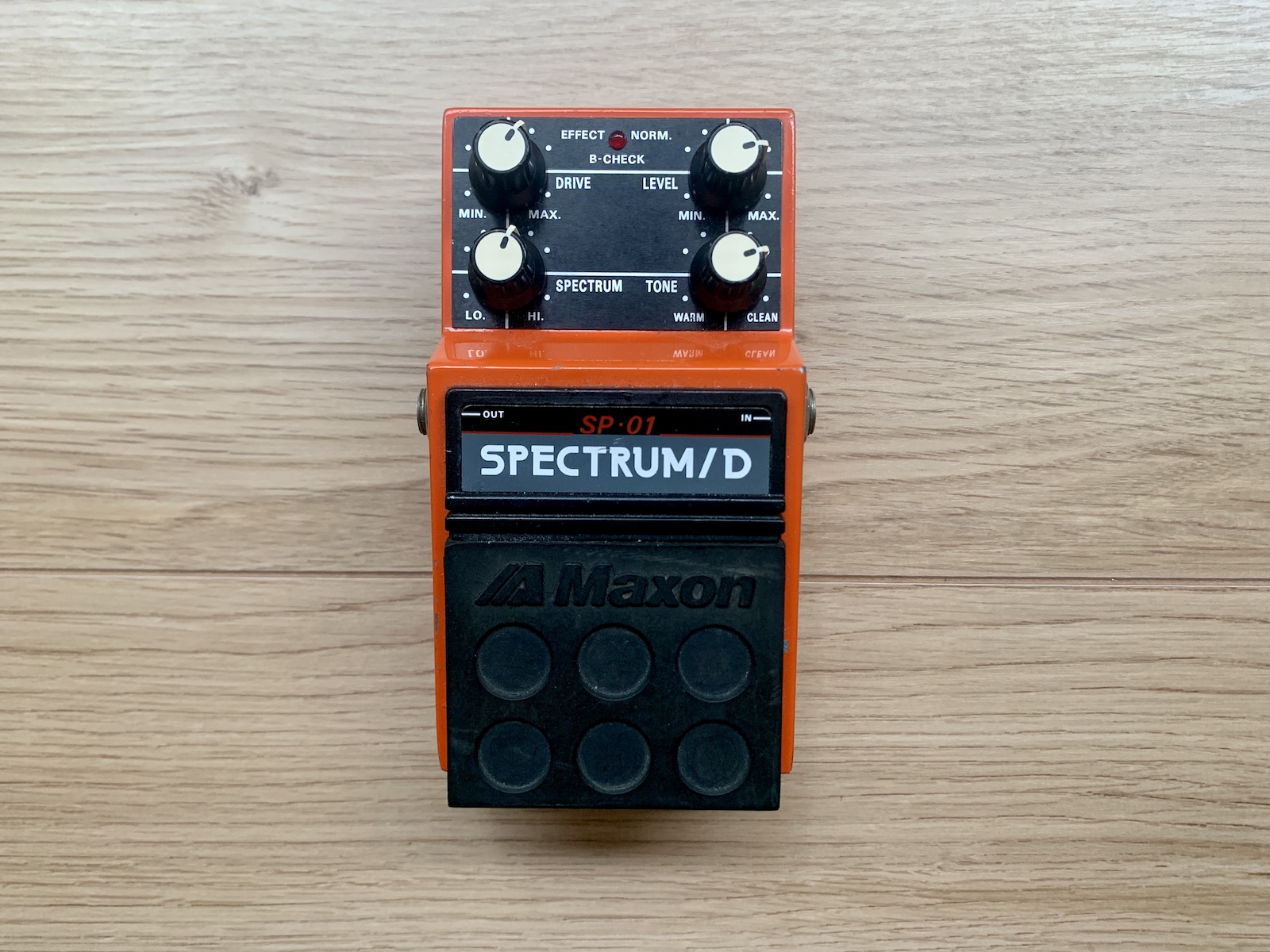 MAXON SP-01 SPECTRUM／D【エフェクター珍百景004】