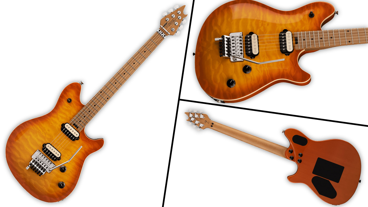 EVHのエレキギターWolfgang Special QMに新色「Solar」が登場