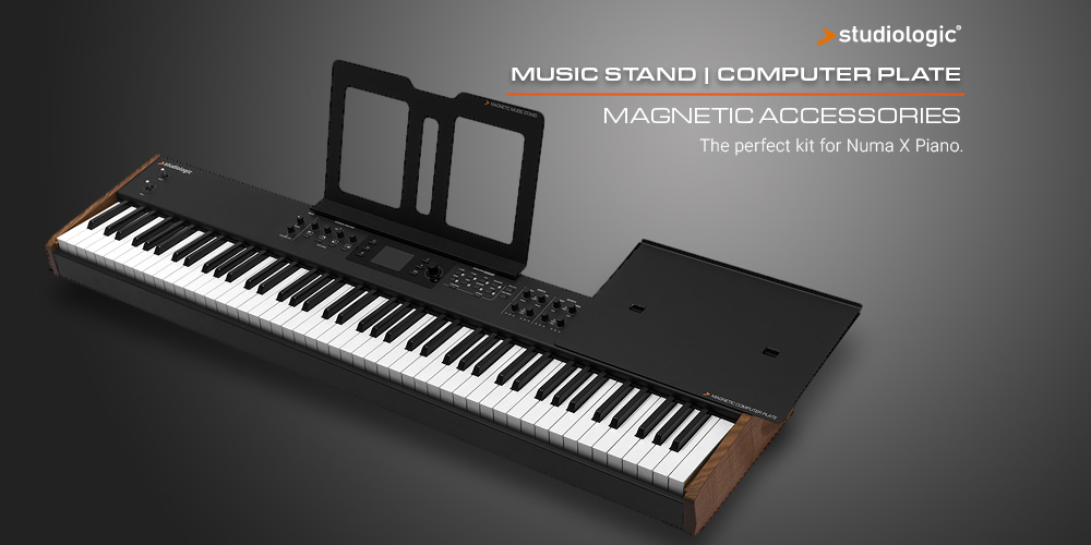 新製品】Studiologic Numa X Pianoシリーズ専用アクセサリー発売の