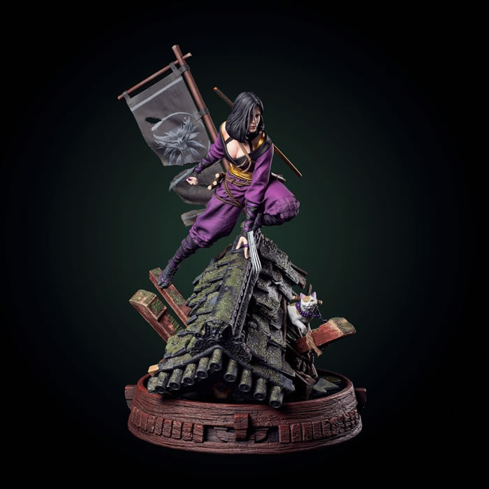 くのいちとなったイェネファーを立体化する公式フィギュア「Yennefer