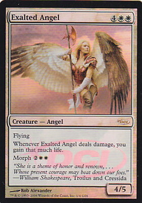 ONS)Exalted Angel(F)/賛美されし天使 | (FOIL)神話レア・レア
