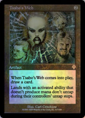 INV)Tsabo's Web(F)/サーボの網 | (FOIL)神話レア・レア | ドラゴン