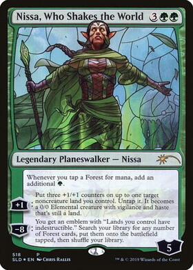 SLD)Nissa Who Shakes the World(518)(ステンドグラス)(F)/世界を