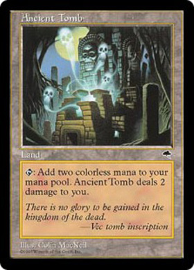 MTG EOS Ancient tomb 古えの墳墓 ボーダーレス 英語版 星景 MTG EOS