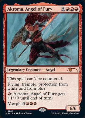 SLD)Akroma Angel of Fury(1287)/憤怒の天使アクローマ | 神話レア