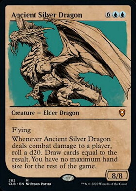 CLB)Ancient Silver Dragon(ボーダーレス)/エインシャント・シルヴァー