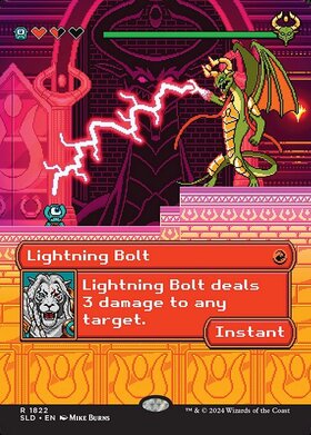 SLD)Lightning Bolt(0901)(Secret Lair Promo)/稲妻 | 神話レア・レア