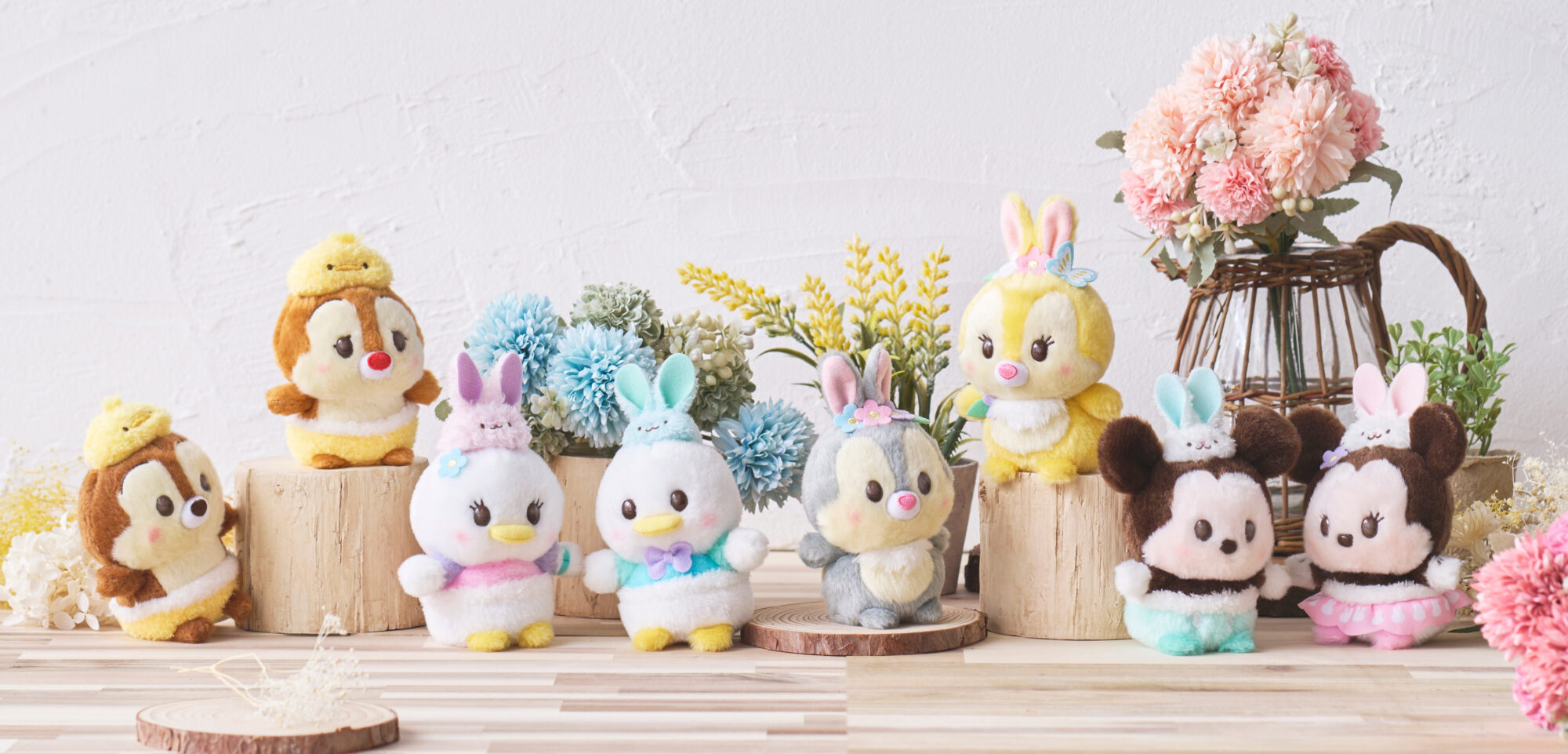 ひよこやうさぎをモチーフにした「うるぽちゃちゃん」が登場