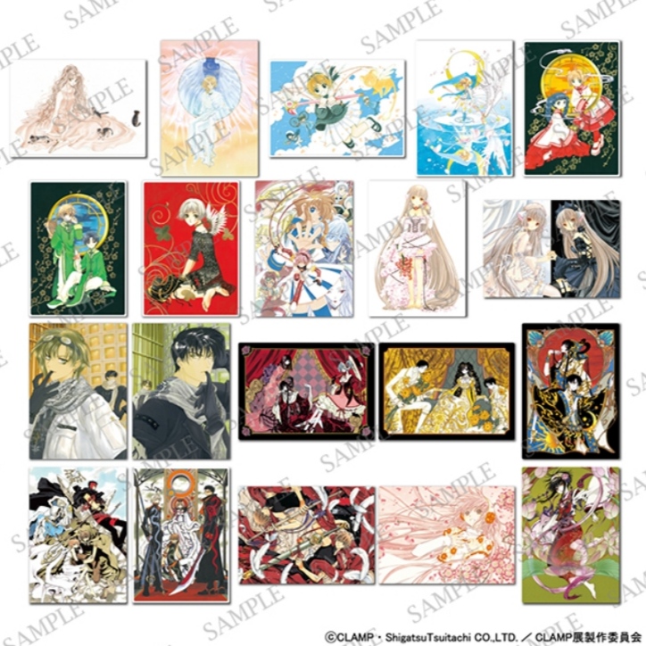 預訂】Clamp – 日本Clamp原畫展限定CLAMP EXHIBITION CARD COLLECTION