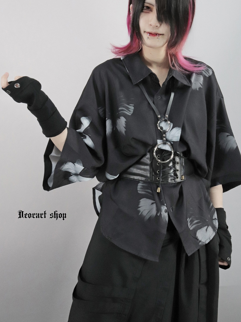 再出品279.※単品※黒のシャツ※ブライスアウトフィット※1/6