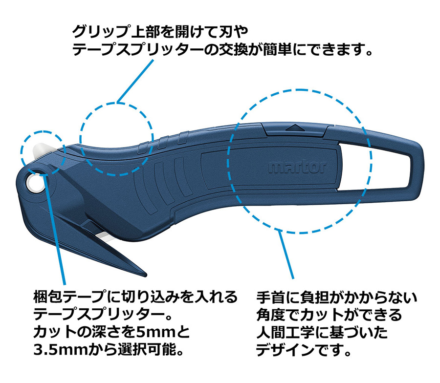 セーフティカッター セキュマックス 320 MDP NO