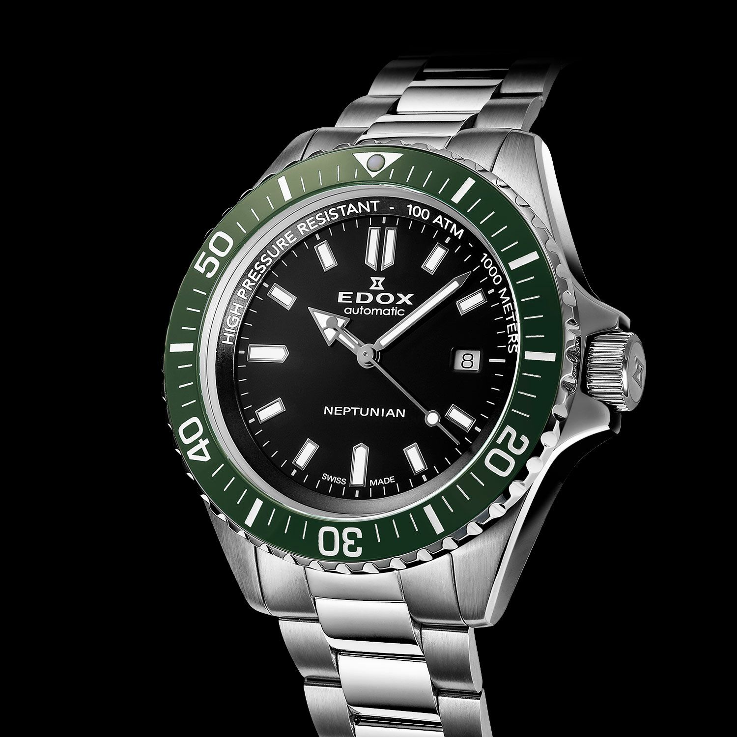 ネプチュニアン オートマティック | EDOX Official Site