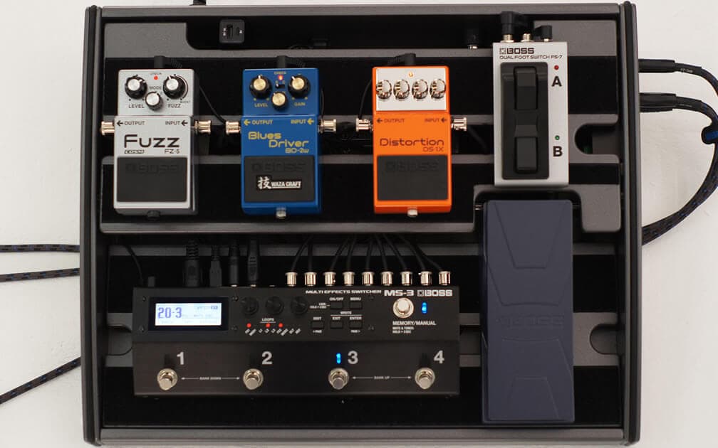BOSS MS-3 - マルチエフェクター + プログラマブルスイッチャーの一