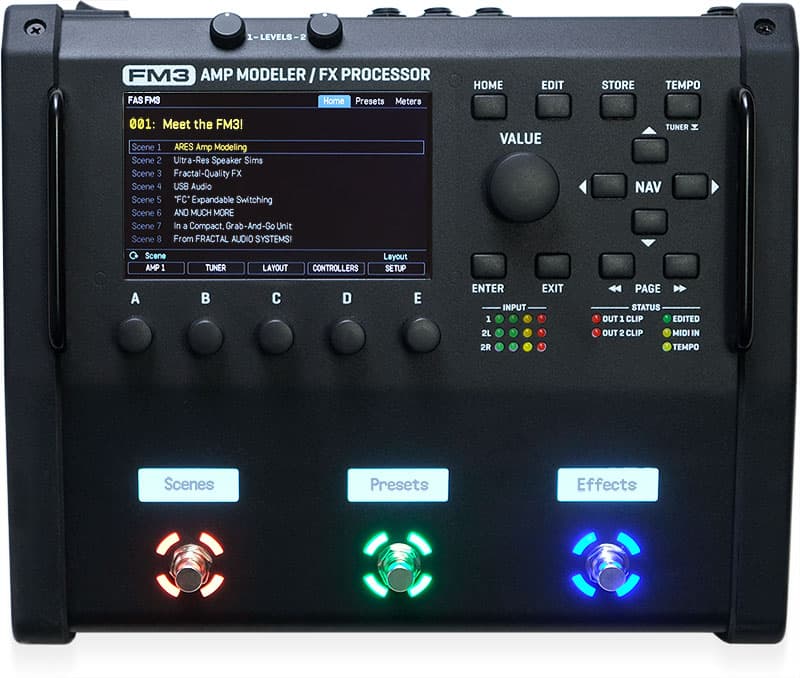 Fractal Audio Systems FM3 - Axe-Fx IIIをフロア・ユニットに
