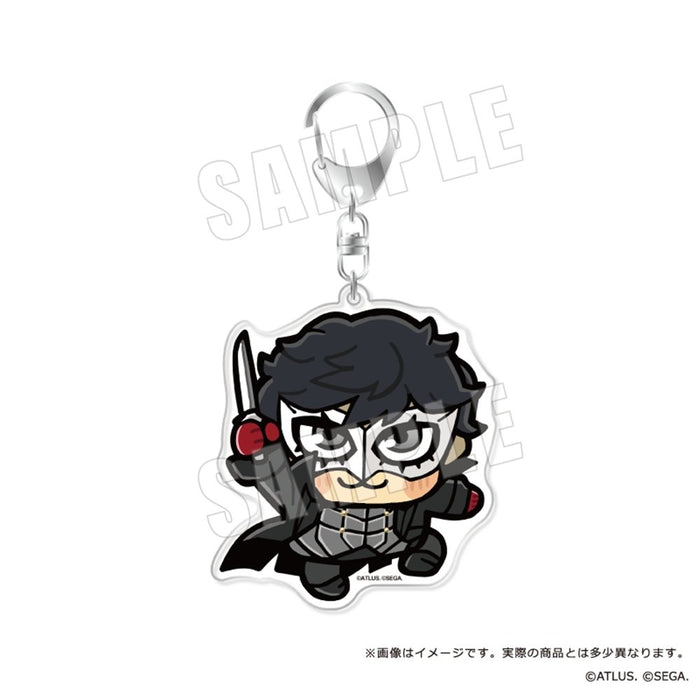 ペルソナ5 ザ・ロイヤル 主人公×ぶくぶ おおきめアクリルキーホルダー