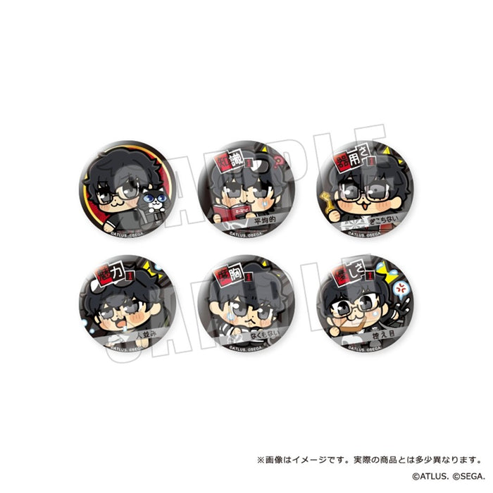 ペルソナ5 ザ・ロイヤル 主人公×ぶくぶ カンバッジ Vol.1 全6種【BOX