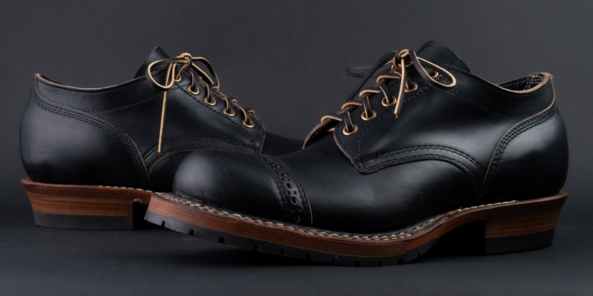 ホワイツ] WHITE'S BOOTS 300-HC-LUG OXFORD C461 LAST Black