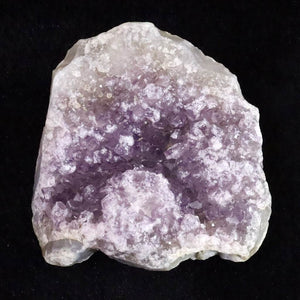 北海道紋別郡遠軽町丸瀬布産 紫水晶 クラスター 原石 203g (ID:28197