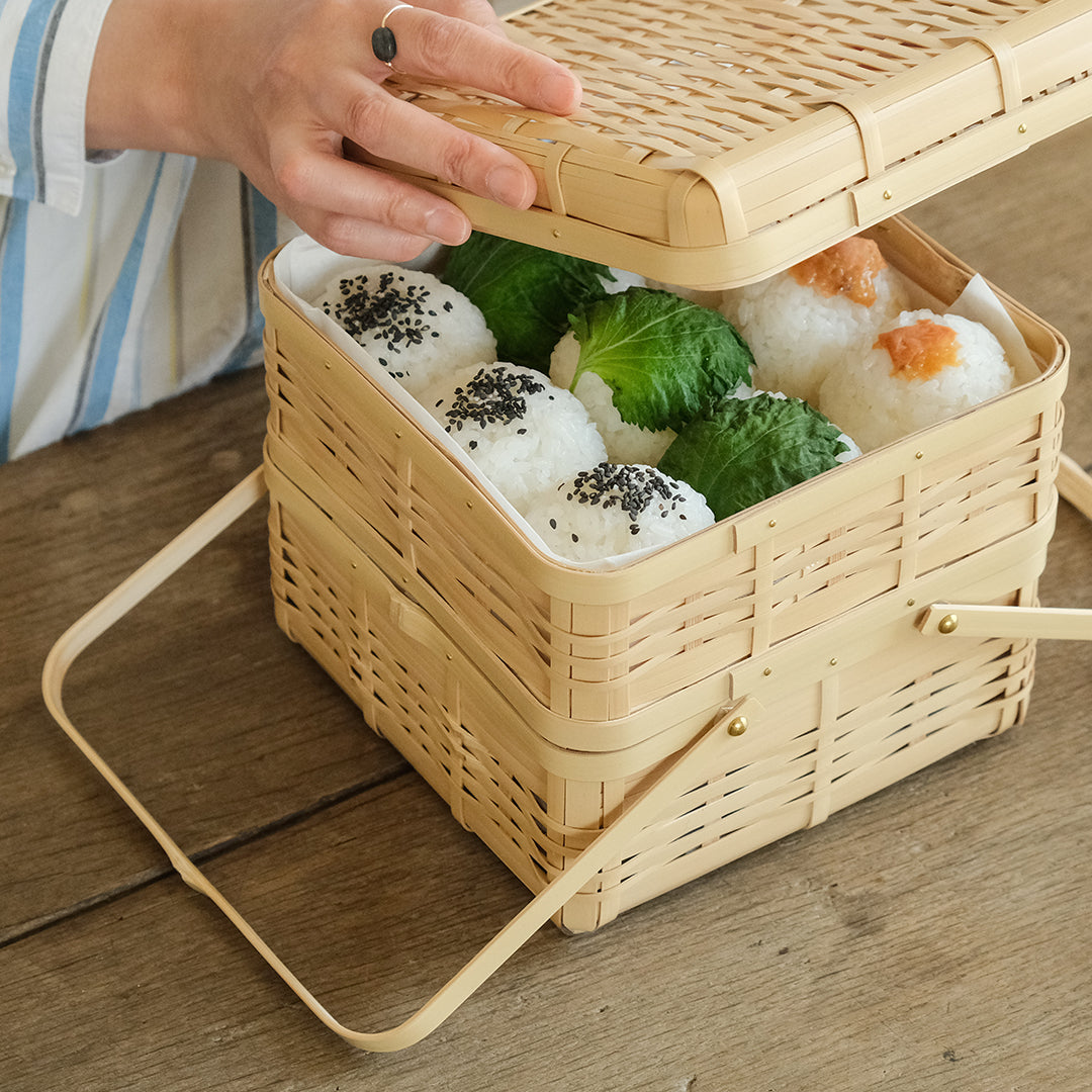端正な佇まい。竹の2段ランチボックス – Envelope - エンベロープ