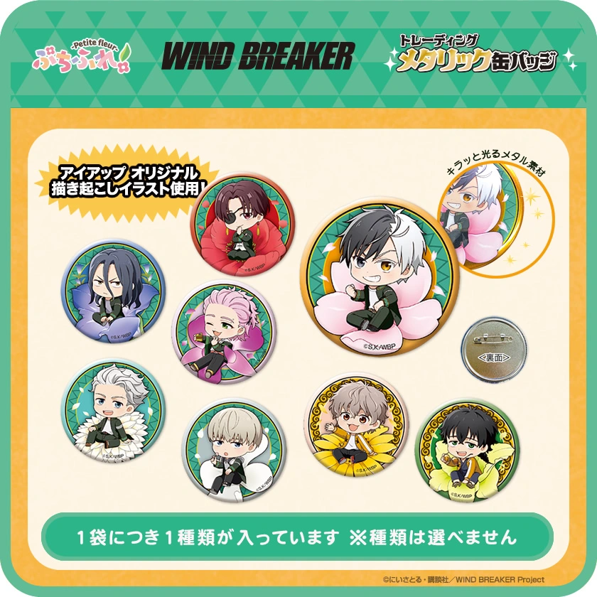 アイアップ公式通販】TVアニメ『WIND BREAKER』 ぷちふれ
