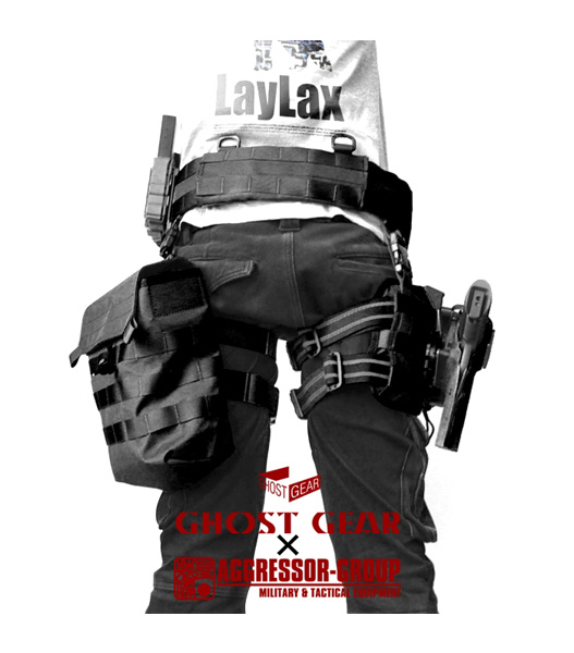 ミリタリーショップ Fellowes / LAYLAX GHOSTGEAR 3ピースモールベルト