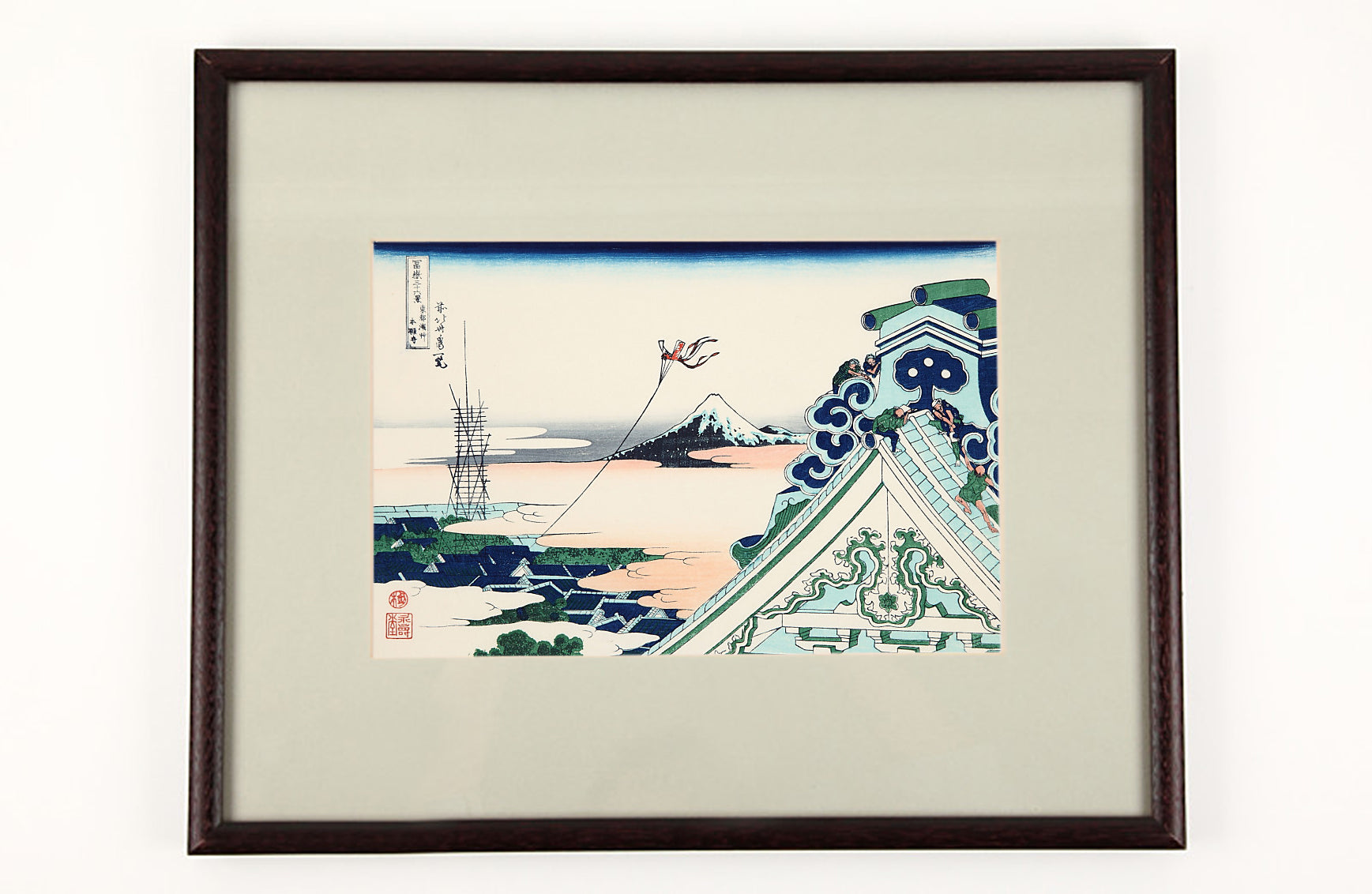 東都浅草本願寺 富嶽三十六景 葛飾北斎 復刻版浮世絵 – 岩下書店｜復刻