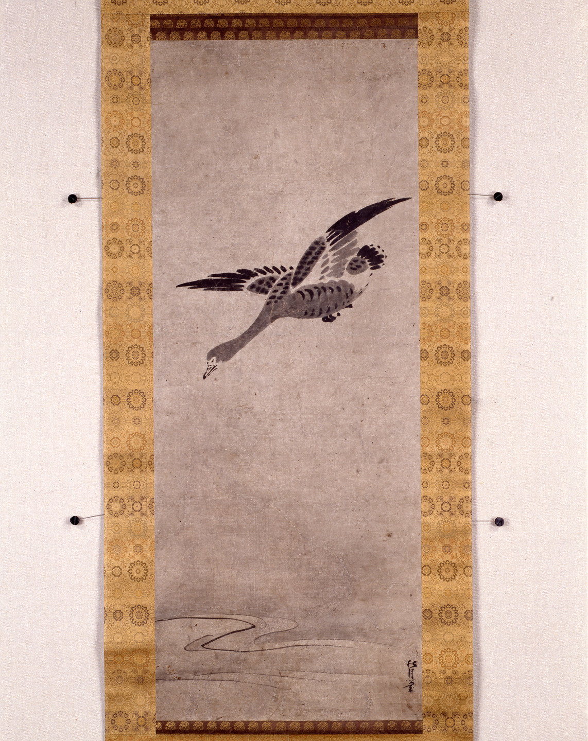 秋月筆芦雁図（右幅） | Keio Object Hub: 慶應義塾のアート