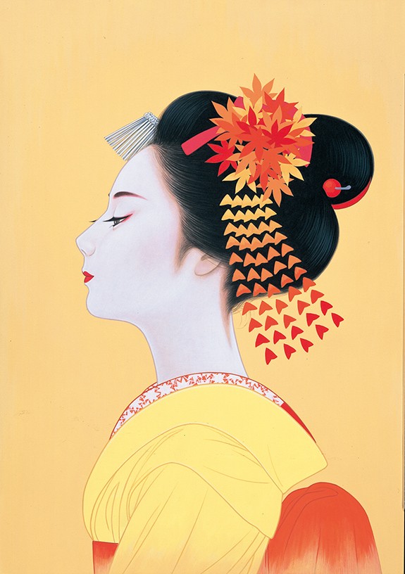 舞妓 紅葉 | 鶴田一郎アートストア ICHIRO TSURUTA official art store