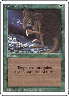 巨大化/Giant Growth》[3ED] 緑C | 日本最大級 MTG通販サイト「晴れる屋」