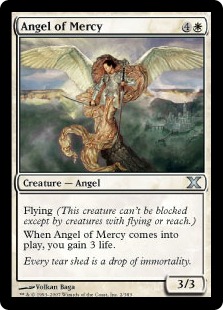 慈悲の天使/Angel of Mercy》[10ED] 白U | 日本最大級 MTG通販サイト