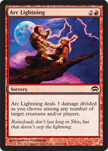 弧状の稲妻/Arc Lightning》[HOP] 赤C | 日本最大級 MTG通販サイト