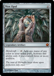 Foil】《オパールのモックス/Mox Opal》[SOM] 茶R | 日本最大級 MTG