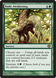 粗野な覚醒/Rude Awakening》[5DN] 緑R | 日本最大級 MTG通販サイト