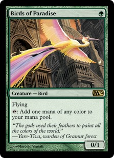 極楽鳥/Birds of Paradise》[M12] 緑R | 日本最大級 MTG通販サイト
