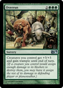 Foil】《踏み荒らし/Overrun》[M12] 緑U | 日本最大級 MTG通販サイト