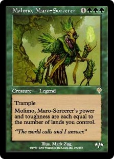 買取：【Foil】《マローの魔術師モリモ/Molimo, Maro-Sorcerer》[10ED