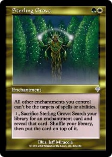 真の木立ち/Sterling Grove》[INV] 金U | 日本最大級 MTG通販サイト