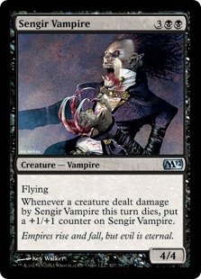 □黒枠□《センギアの吸血鬼/Sengir Vampire》[4EDBB] 黒U | 日本最大