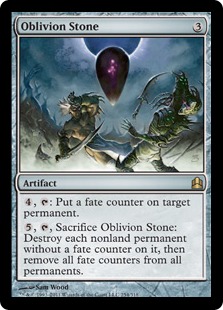 Foil】《忘却石/Oblivion Stone》[MRD] 茶R | 日本最大級 MTG通販