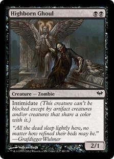 名門のグール/Highborn Ghoul》[DKA] 黒C | 日本最大級 MTG通販サイト