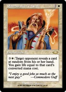 プレインズウォーカーの笑い/Planeswalker's Mirth》[PLS] 白R | 日本