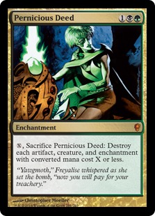 破滅的な行為/Pernicious Deed》[CNS] 金R | 日本最大級 MTG通販サイト