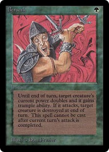 狂暴化/Berserk》[LEB] 緑U | 日本最大級 MTG通販サイト「晴れる屋」
