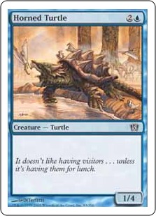 角海亀/Horned Turtle》[9ED] 青C | 日本最大級 MTG通販サイト「晴れる屋」