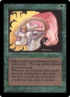 Foil】《ラノワールのエルフ/Llanowar Elves》[EMA] 緑C | 日本最大級