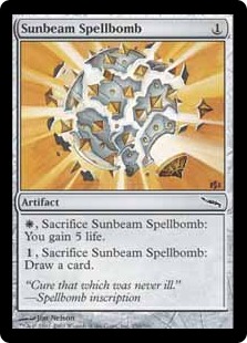陽光の呪文爆弾/Sunbeam Spellbomb》[MRD] 茶C | 日本最大級 MTG通販